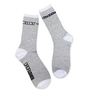 Grey Athletic Cotton Socks
